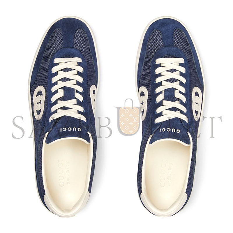 GUCCI MEN'S SNEAKER WITH INTERLOCKING G 791742 